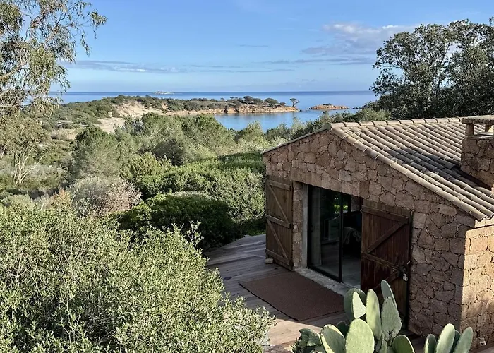 度假居 Casetta Di Asciaghju, Avec Jacuzzi Prive Et Acces Direct Aux Plages *